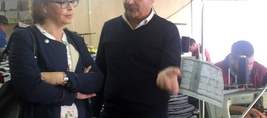 La presidenta de la Mancomunitat visita l’empresa Motiva