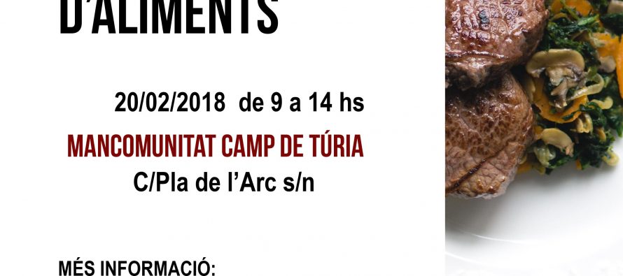 Curso de Manipulador/a de Alimentos en la Mancomunitat