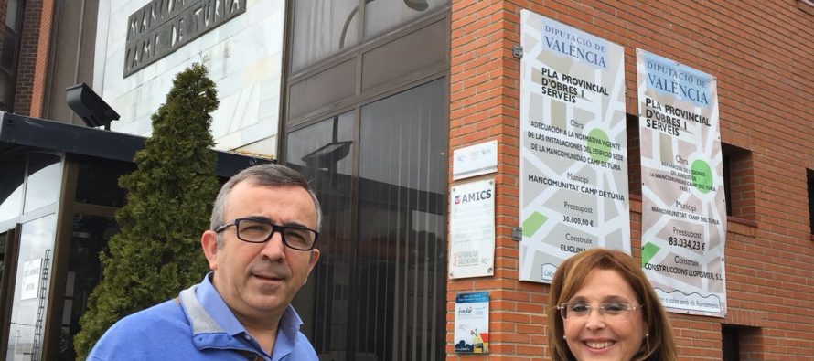El diputado provincial de Mancomunidades visita el Camp de Túria